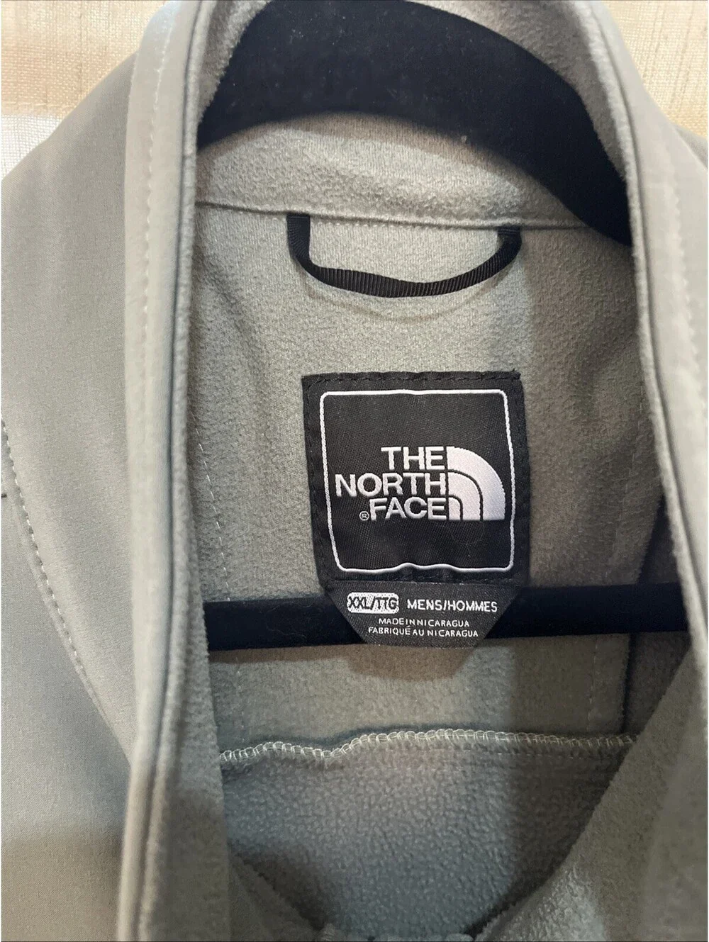 The North Face Apex Bionic Softshell Jacket Men 2XL Green Colorblock Windwall